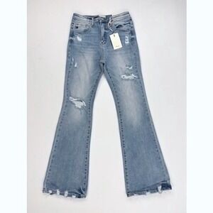 KanCan High Rise‎ Flare Jeans Light Wash 9/28 New With Tags